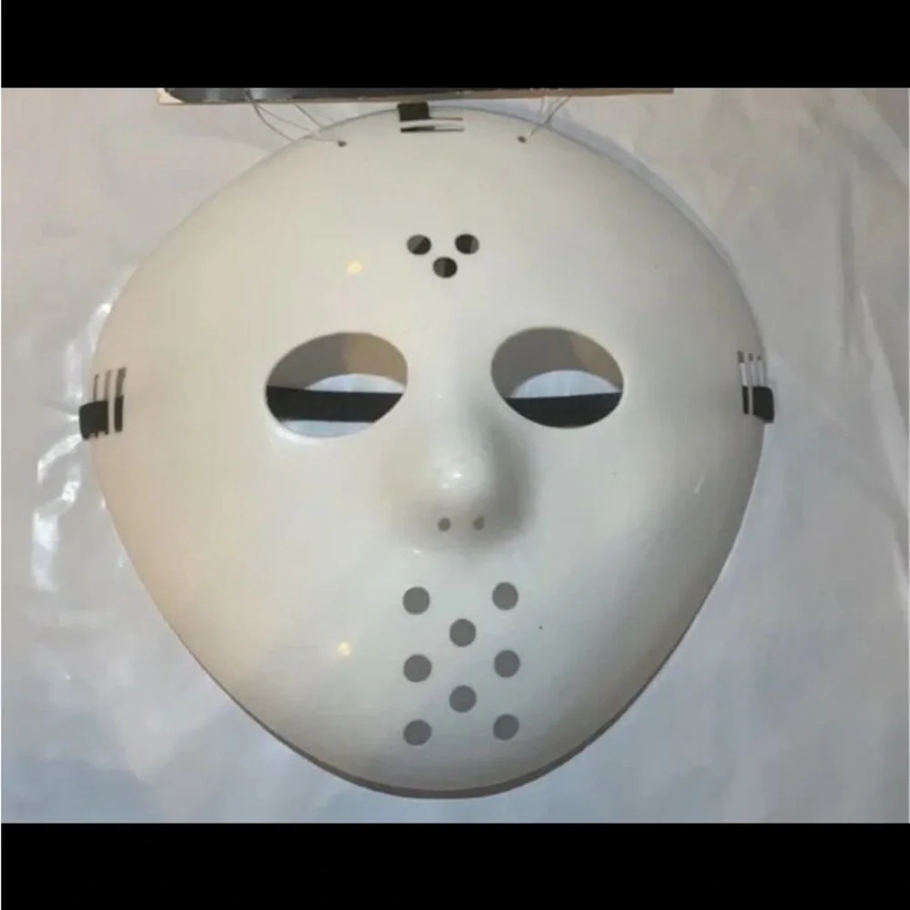 Friday The 13 Jason White Mask.